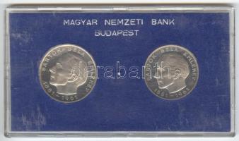 1961. 25Ft Ag + 50Ft Ag "Bartók Béla" T:P Eredeti plasztiktokban!