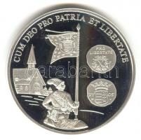 DN "A magyar pénz krónikája-Cum Deo Pro Patria.../ 10 Poltura" Ag(999) emlékérem, (20g/38,...