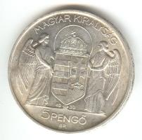 1939. 5P Ag "Horthy - balra" T:2-