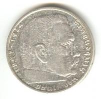 Német 3. Birodalom 1939A 2M Ag "Hindenburg" T:2
German Third Reich 1939A 2 Marks Ag "...