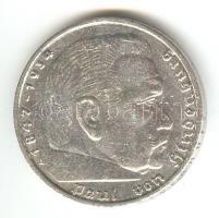 Német 3. Birodalom 1939A 5M Ag "Hindenburg" T:2 ph.
German Third Reich 1939A 5 Marks Ag &q...