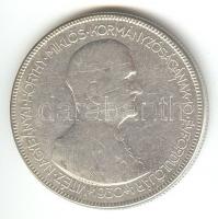 1930. 5P Ag "Horthy jobbra" T:3