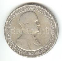 1930. 5P Ag "Horthy jobbra" T:3