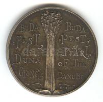 1997. " A Magyar Külkereskedelmi Bank köszönti a 125 éves Fővárost" Ag(999) emlékérem (31,...