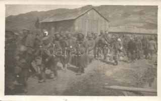 Hajasd military camp, Russian prisoners of war, photo
