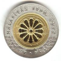1999. 3000Ft Ag "Államalapítás 1000. évfordulója" T:PP Csak 5000db! Dísztokban, tanúsítván...