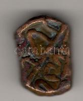 India 1903-1906 körüli bronz kavicspénz T:2/3