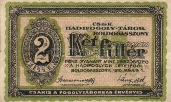 Boldogasszony/hadifogolytábor 1916. május 1. 50f arab sorozat és sorszámmal T:II-