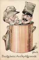 Wilhelm II, Franz Joseph, humour, political propaganda s: Gilbert