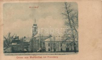 Pozsony church (small tear)