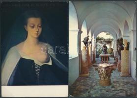 160 darab megíratlan modern európai városképes lap /
160 unused modern Europe