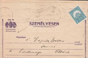 1929 Osztálysorsjáték reklámnyomtatvány