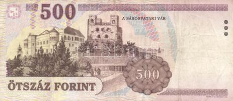 1998. 500Ft (3x) "EA, EB, EC" sorozat T:I,II-,III