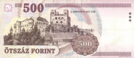 1998. 500Ft (3x) "ED, EE, EF" sorozat T:II,II-