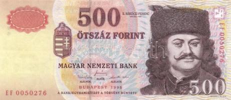 1998. 500Ft (3x) "ED, EE, EF" sorozat T:II,II-