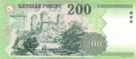 2001. 200Ft (2x) "FA, FB" sorozat T:II,III