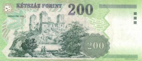 1998. 200Ft (3x) "FB, FE, FH" sorozat T:II,II-,III