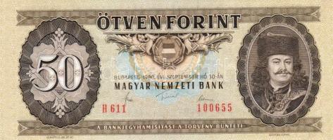 1980. 50Ft "H"-jelű T:I
