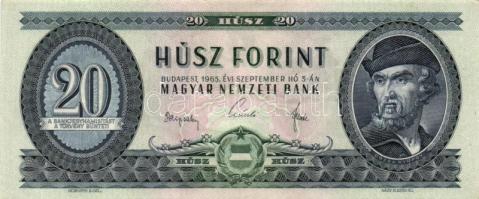 1965. 20Ft (2x) T:II
