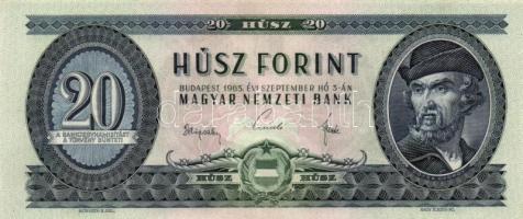 1965. 20Ft (2x) T:II