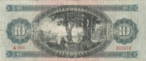 1962. 10Ft "kékszínű" T:IV