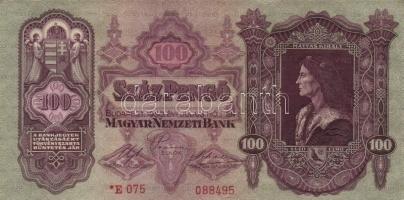 1930. 100P "*E" sorozat (8x) egymás utáni sorszámmal T:I-