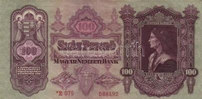 1930. 100P "*E" sorozat (8x) egymás utáni sorszámmal T:I-