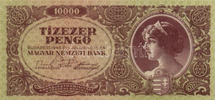 1945. 10.000P T:I(apró részen ráragadt papír)