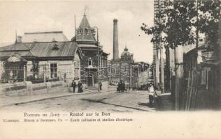 Rostov on school and power station