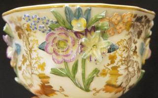 XIX sz. eleje aranyozott teáscsésze (kis lepattanások)+alj/  chinaware teacup and saucer   6x10 cm, ...