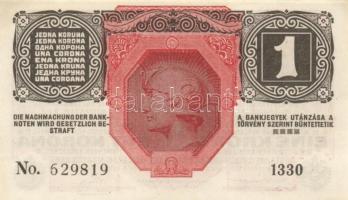 Osztrák-Magyar Bank 1916. 1K T:I