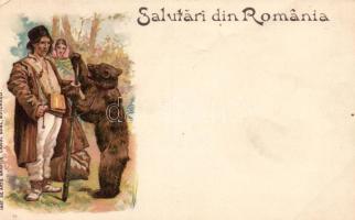 Romanian folklore litho (EK)