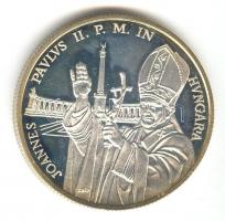 1991. 500Ft "II.János Pál pápa látogatása" dísztokban T:PP
