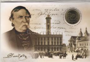 2005. "Deák Ferenc" 20Ft-os emléklap T:BU