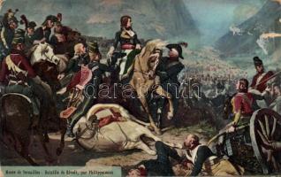 Battle of Rivoli, Napoleon; Museum of Versailles s: Philippoteaux (small tear)