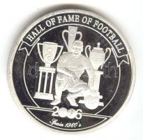 Uganda 2006. 2000Sh Ag "Futball hírességei - Spanyolország 1960-es évek" T:PP
Uganda 2006....