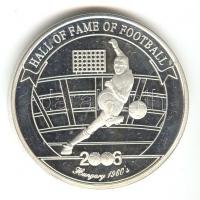 Uganda 2006. 2000Sh Ag "Futball hírességei - Magyarország 1960-es évek" T:PP
Uganda 2006. ...