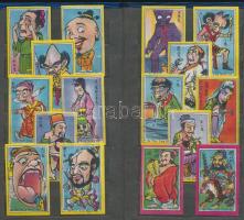 428db klf kínai gyufásdoboz sorozatokkal 5db kis albumban