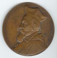 Berán Lajos (1882-1943) 1935. Pázmány Péter Tudományos Egyetem alapításának 300. évfordulójára Br emlékérem (80mm) T:2-