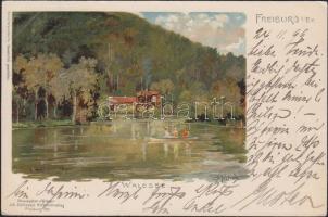 1899 Freiburg im Breisgau litho s: Münch