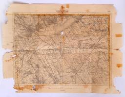 cca.1896 K.u.K. millitär-geographisches Institut: Nyárádtő und Nagy-Kend ill. Nemeszmély und Zsámbék...