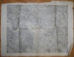 cca.1900 K.u K. militär- geographisches Institut: Vác, Óbuda és Nyárádtő und Nagy-Kend 3db katonai t...