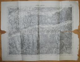 cca.1900 K.u K. militär- geographisches Institut: Vác, Óbuda és Nyárádtő und Nagy-Kend 3db katonai t...