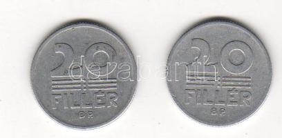 1971. 20f "akasztófás" 1-es, támpéldánnyal T:3- RR!! Csak 11000db létezik!!