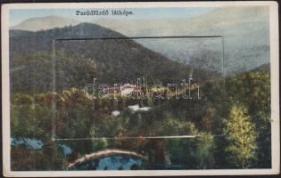 Parádfürdő, leporellocard