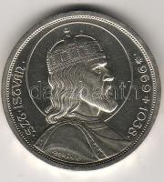 1938. "Szt. István" 5P ezüst T:1