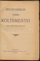 Petőfi Sándor  összes költeményei. Tolnai Nyomdai Műintézet és Kiadóvállalt, Budapest, eredeti népies illusztrációval, vászon kötésben. 416 p.