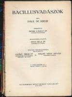 Paul De Kruif: Bacilusvadászok. Gutenberg Könyvkiadó Vállalat , Budapest.  334p. Orvosi szakkönyv.A ...