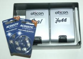 Ergo hallókészülék pár, nem használt, eredeti csomagolásban, kezelési útmutatóval, két csomag tartal...