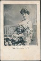 Alexander Tacianu singer, female impersonator